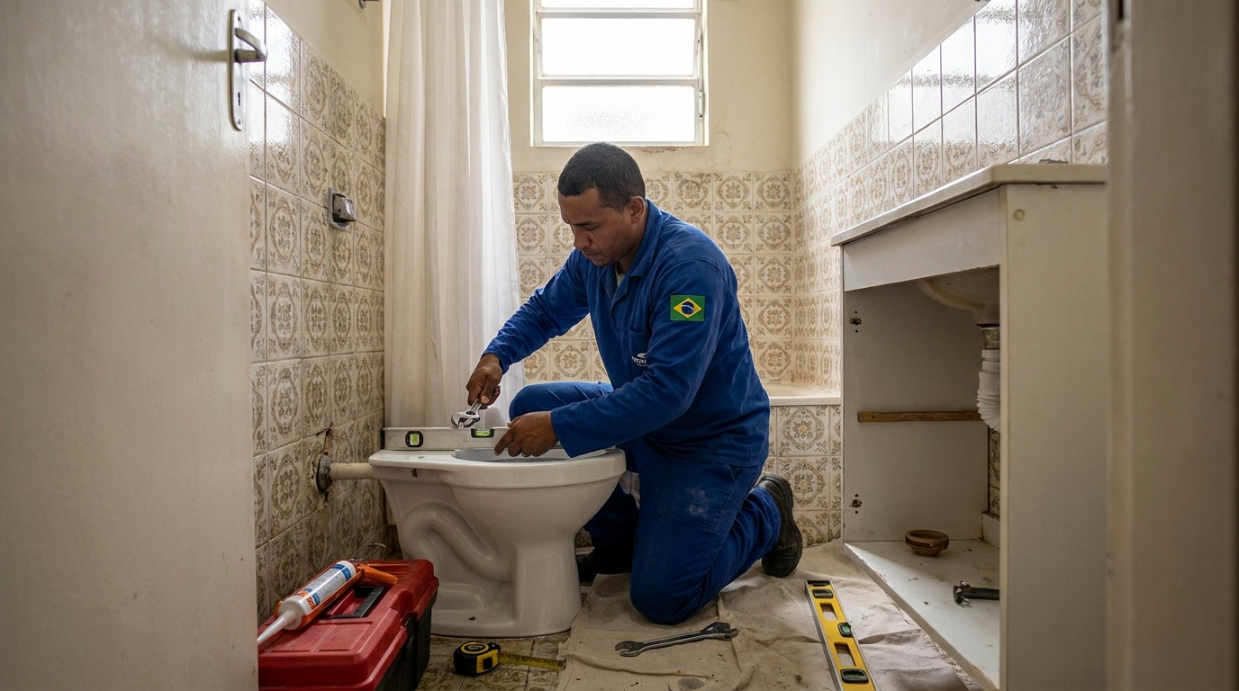 Ajuste de Base e Vedação na Augusta, Curitiba‑PR